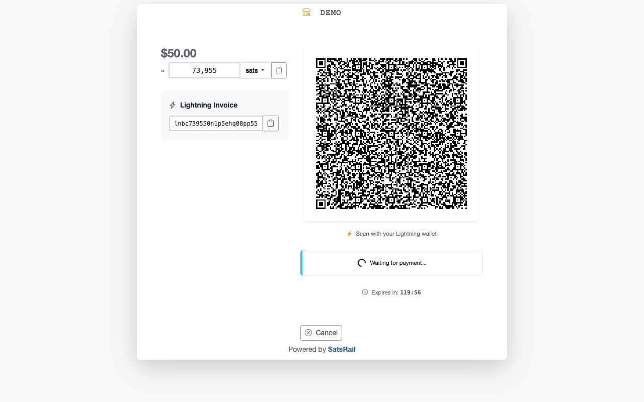 New Tab - QR code payment